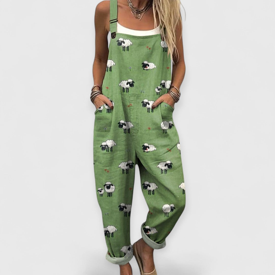Helen – Handgefertigter Locker Sitzender Overall