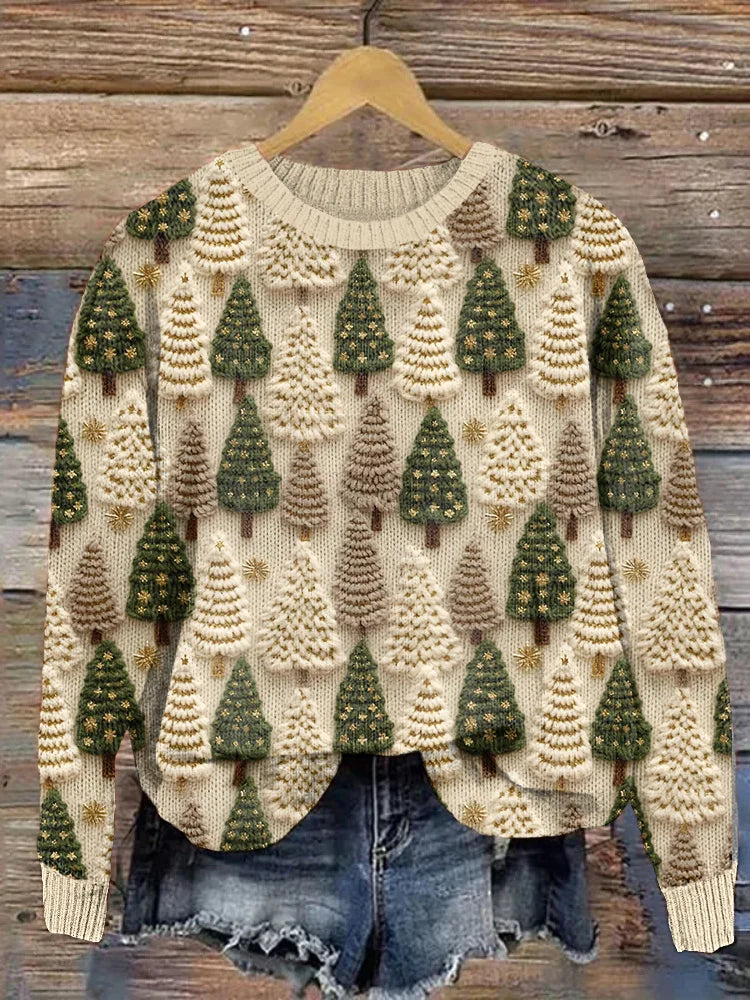 Beena – Rund Hals Strick Pullover
