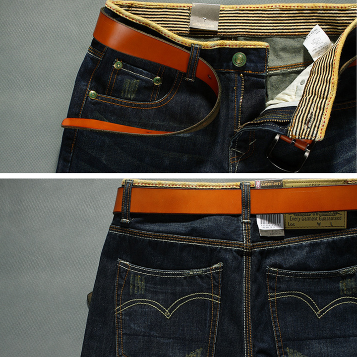 Eleena - Grat Notleidend Jeansstoff Shorts