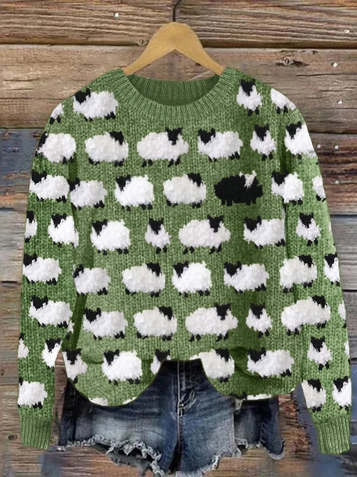 Beena – Rund Hals Strick Pullover