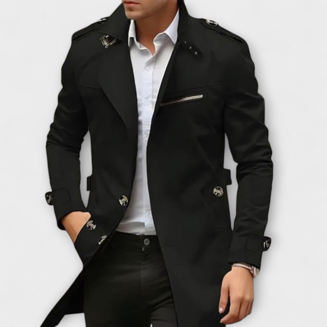 Nadiem – Handgefertigte Trenchjacke