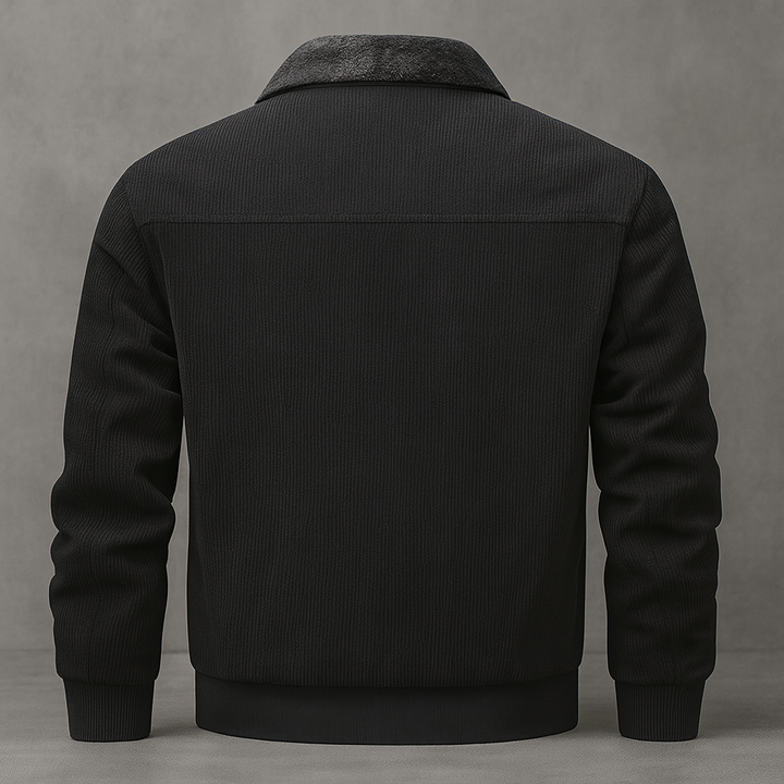Nordine - Bomberjacke Mit Kunstfellkragen