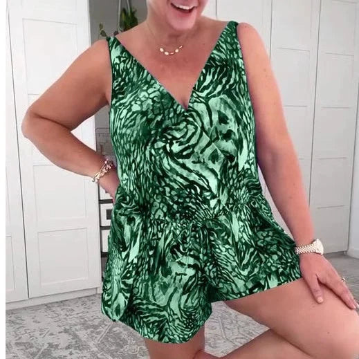 Evdoxia - Eleganter ärmelloser Badeanzug