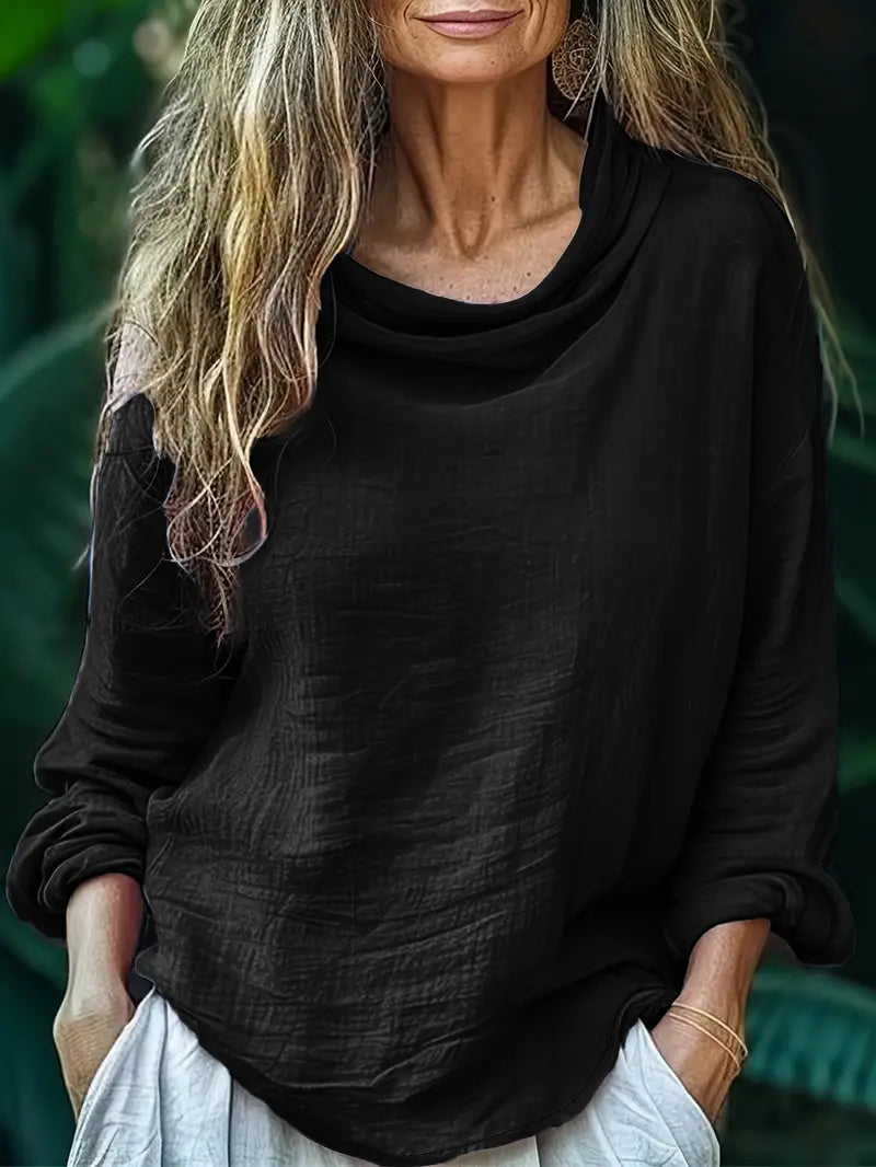 Hellen – Elegante Langarm Bluse