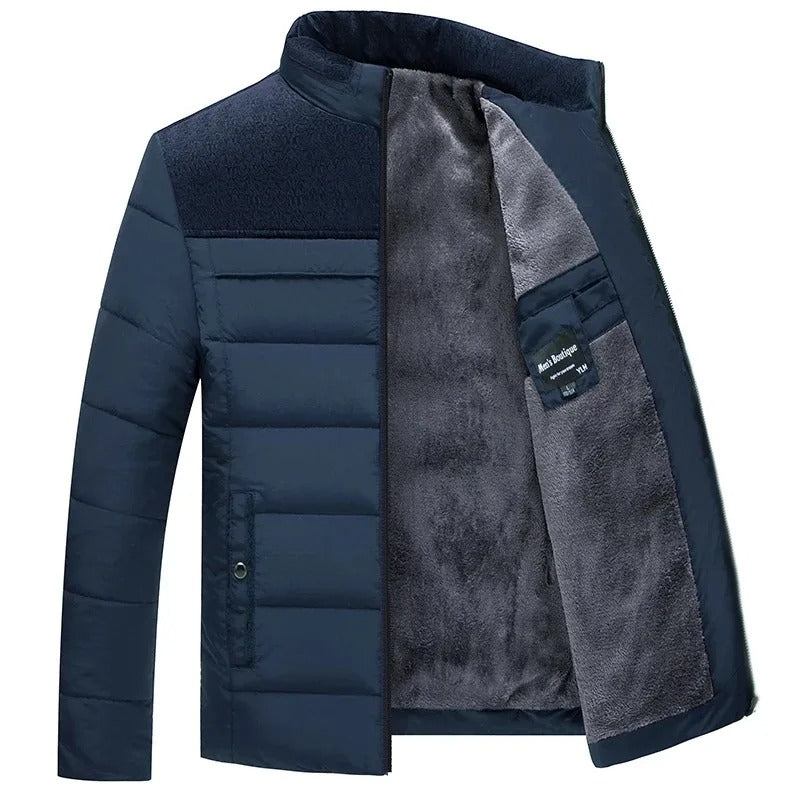 Marenz – Fleecegefütterte Jacke Mit Frontreißverschluss
