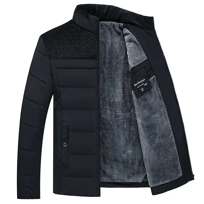 Marenz – Fleecegefütterte Jacke Mit Frontreißverschluss