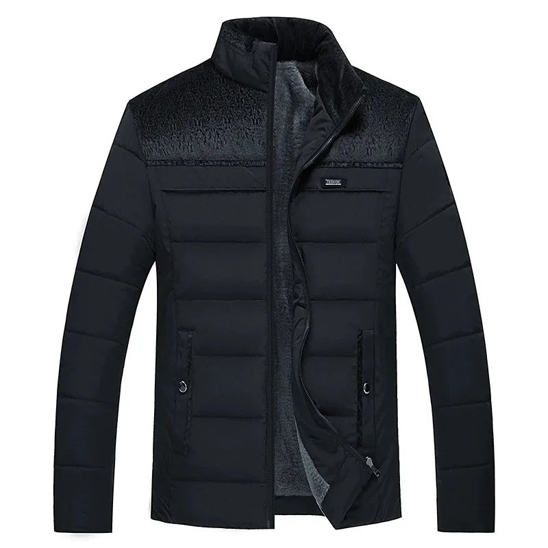 Marenz – Fleecegefütterte Jacke Mit Frontreißverschluss