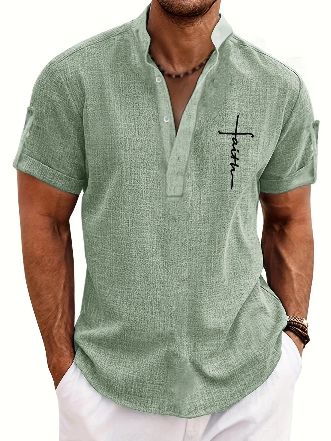 Samuelson - Elegantes Kurzarmhemd Mit Kragen