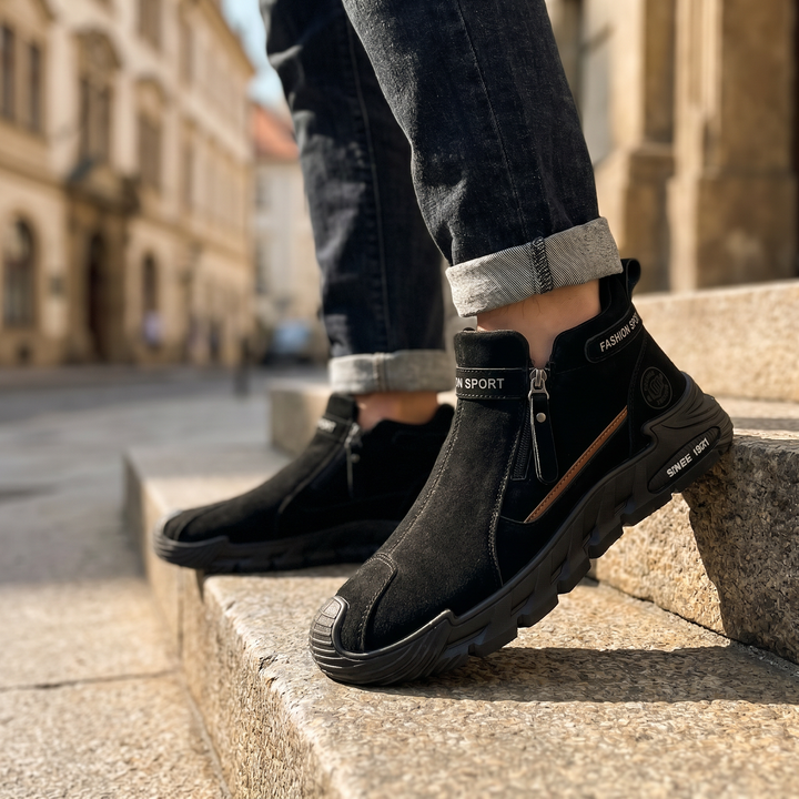 Jaquarius – Moderne Turnschuh Mit Seitlichem Reißverschluss