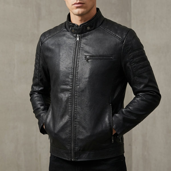 Nataniel - Elegante Langarm Jacke Mit Tasche
