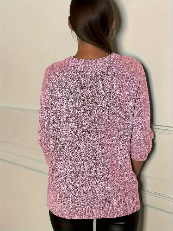 Healy – Strickpullover Mit V-Ausschnitt