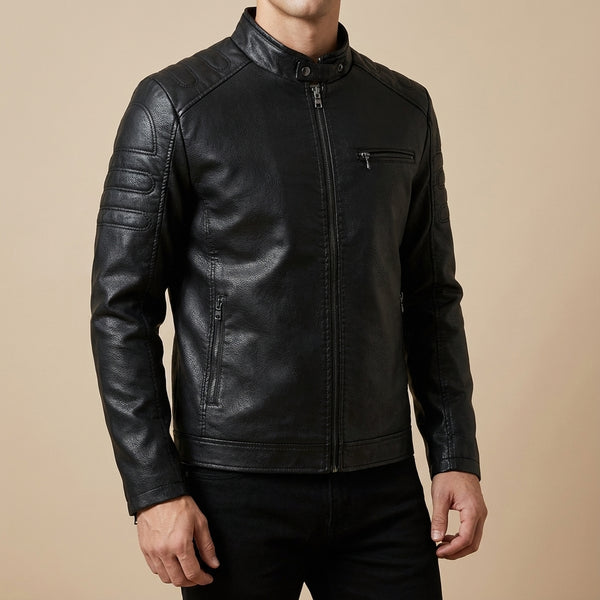 Nataniel - Elegante Langarm Jacke Mit Tasche