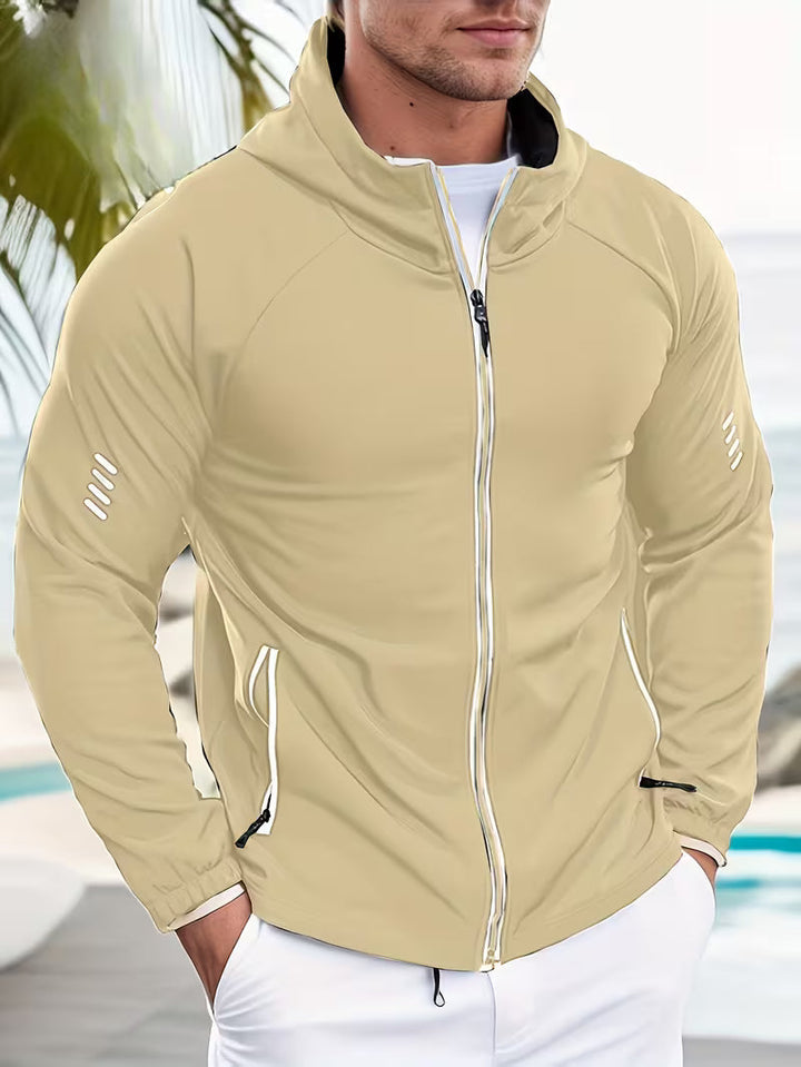 Lauris - Leichte Kapuzen Jacke Mit Reißverschluss