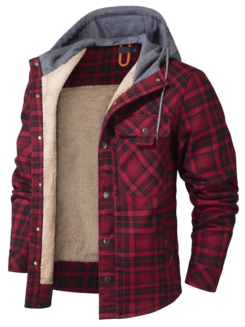 Avraham - Langärmelige Kapuzen Jacke Mit Tasche