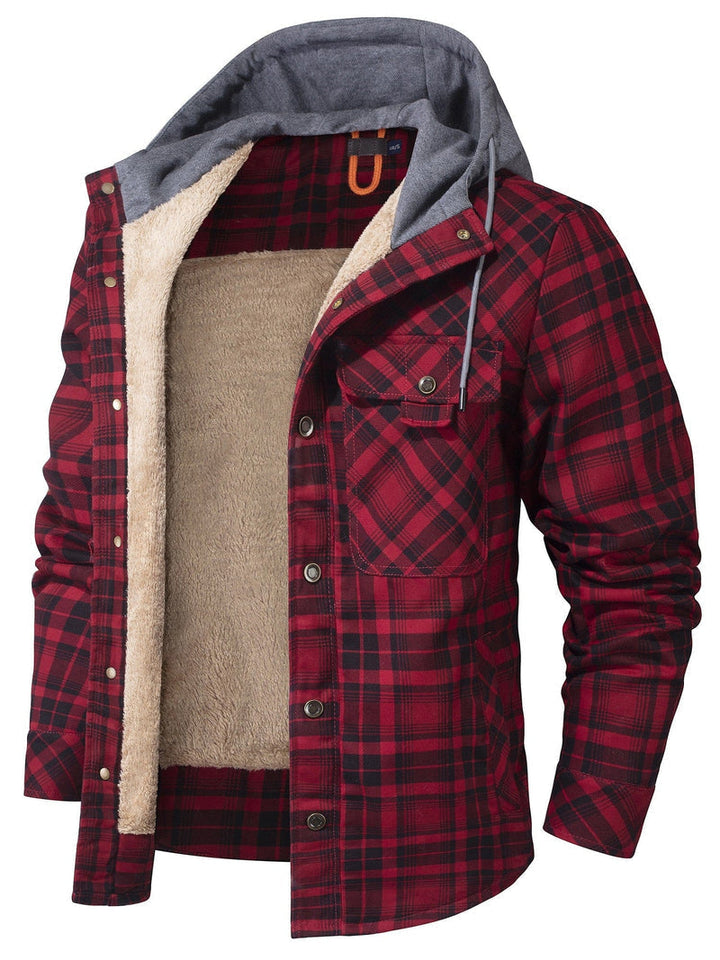 Avraham - Langärmelige Kapuzen Jacke Mit Tasche