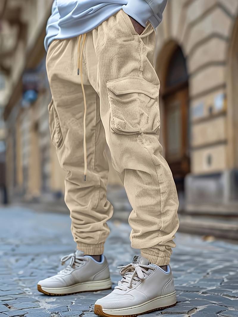 Baruch - Atmungsaktive Cargo Hose Mit Kordelzug in Der Taille