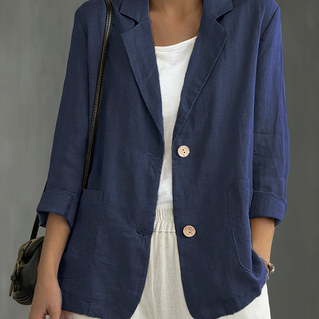Jayde - Eleganter Baumwollblazer