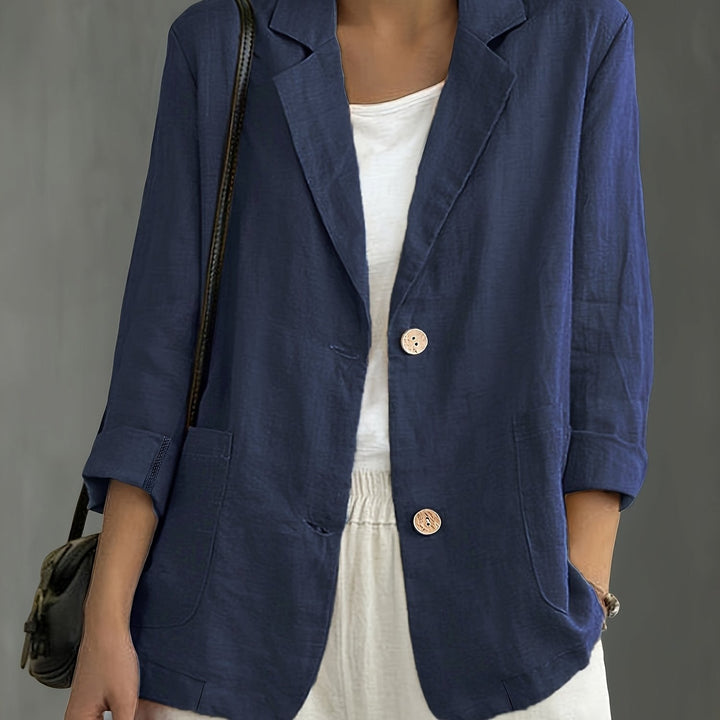Jayde - Eleganter Baumwollblazer