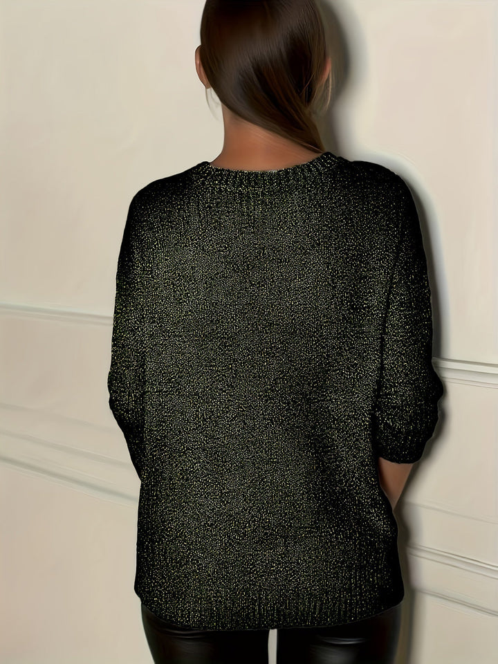 Healy – Strickpullover Mit V-Ausschnitt