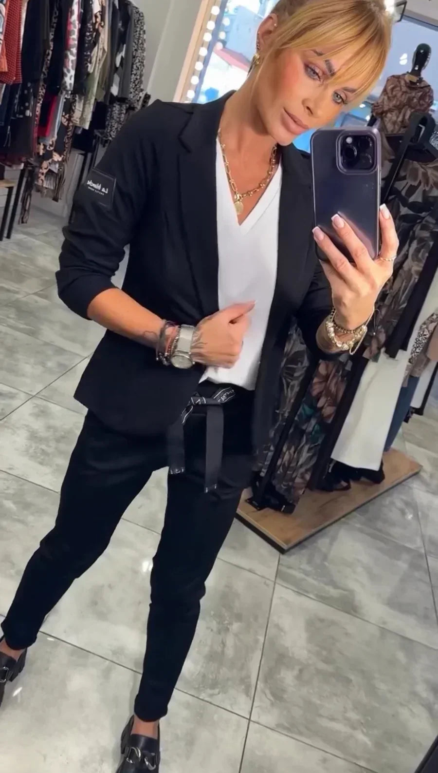 Jocelyne - Elegant Blazer Und Hosen Setzen