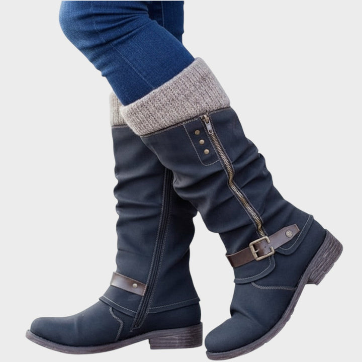 Melisandre - Eleganter Winterstiefel Mit Halber Wadenlänge