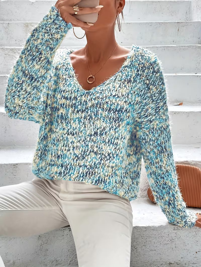 Siraba – Langärmeliger Strickpullover