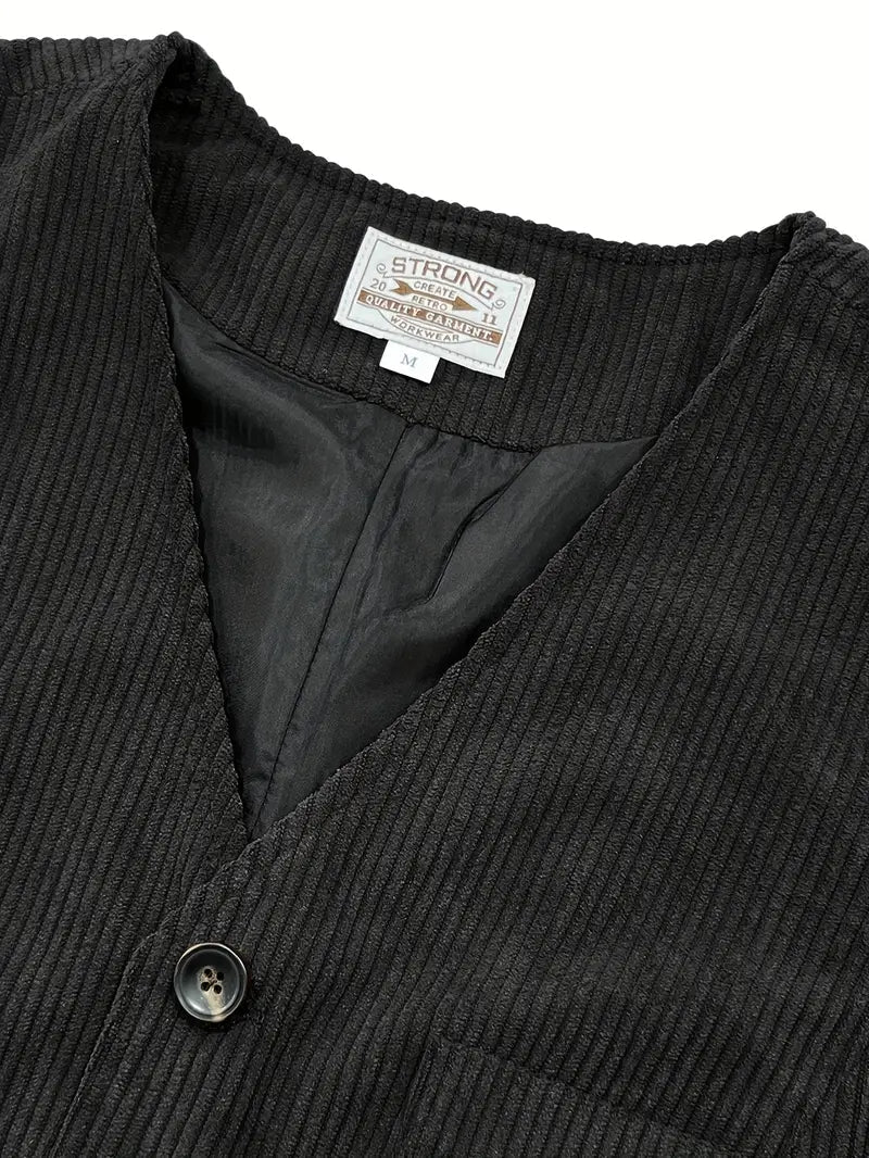 Fergus – Elegante Cord Weste