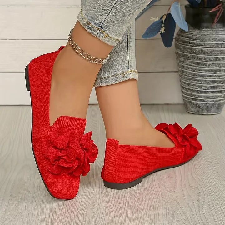 Catriona – Mary Jane Ballerinas Mit Blumenmuster