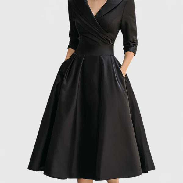Liudmila – Formelles Midi Kleid