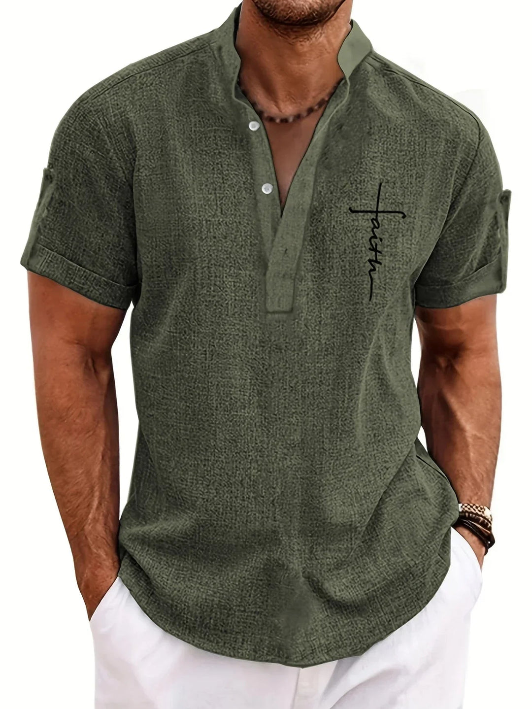 Samuelson - Elegantes Kurzarmhemd Mit Kragen