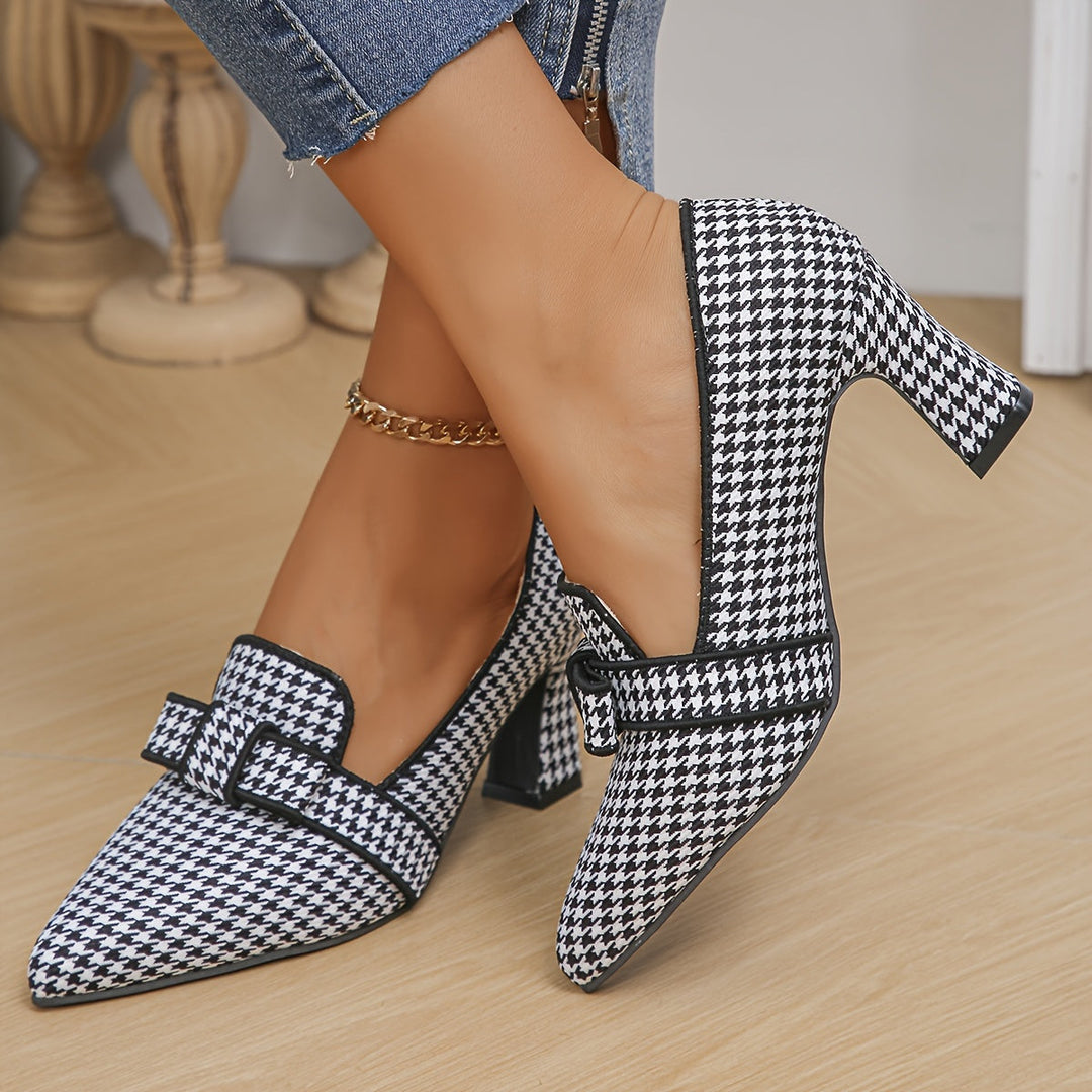 Alison - Lässige Spitze Zehen Pumps