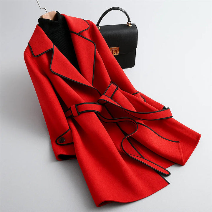 Aitana – Trenchcoat Mit Reverskragen Und Gürtel