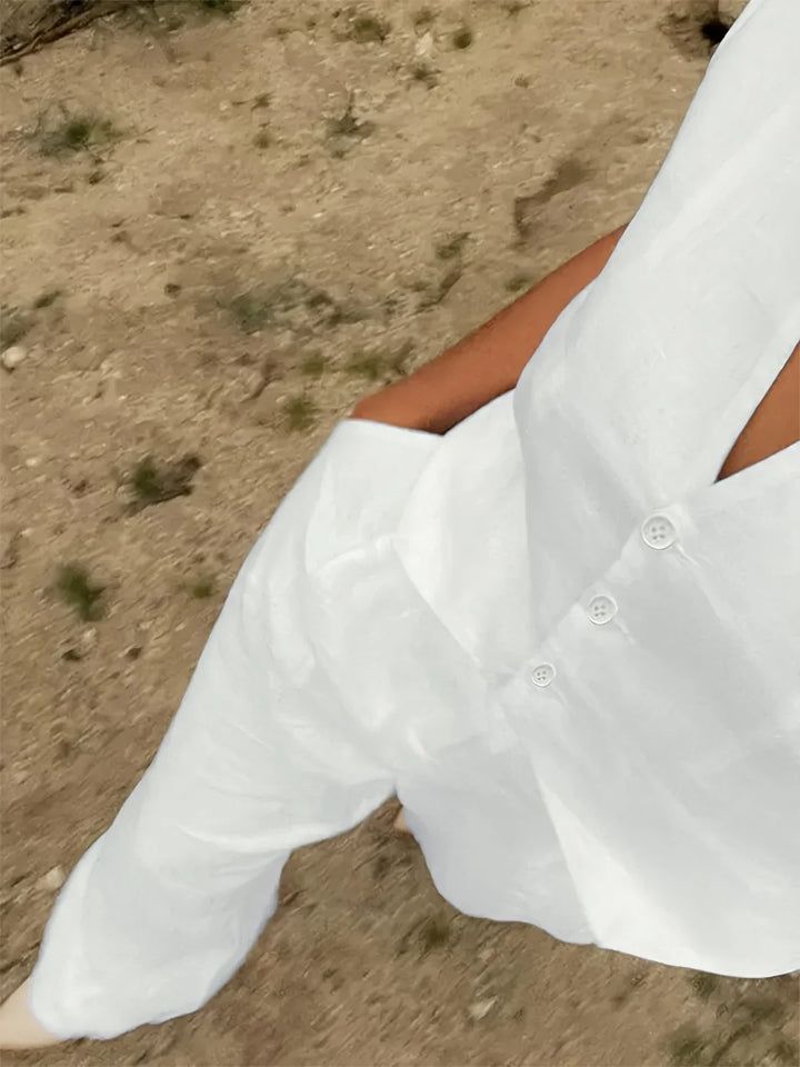 Jorja – Elegantes ärmelloses Zweiteiler Outfit-Set