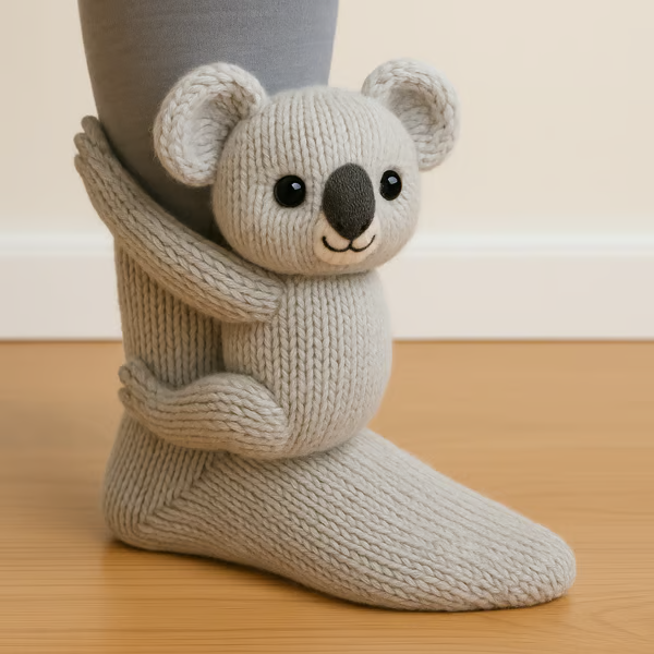 CuteStep – Gestrickte Tier Socken