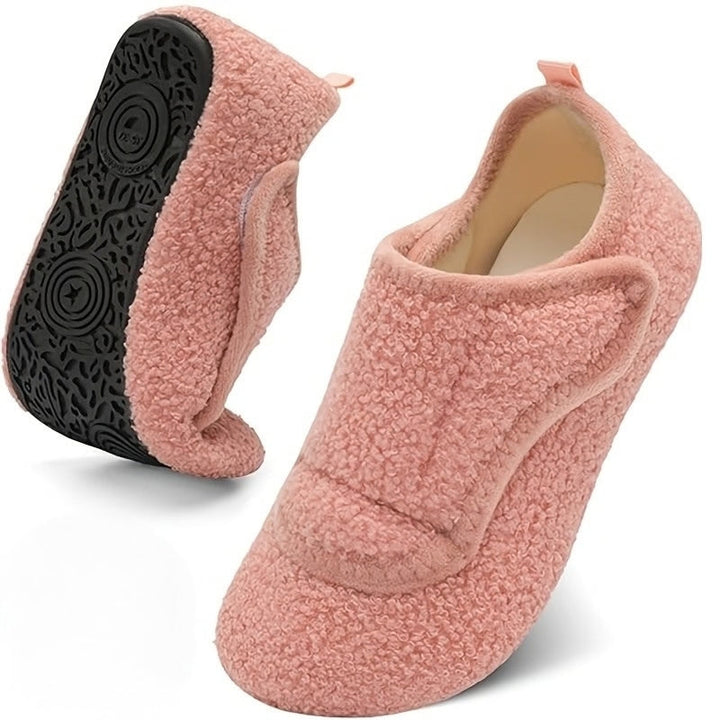 Shehara - Leichter Breiter Slipper Mit Gummisohle