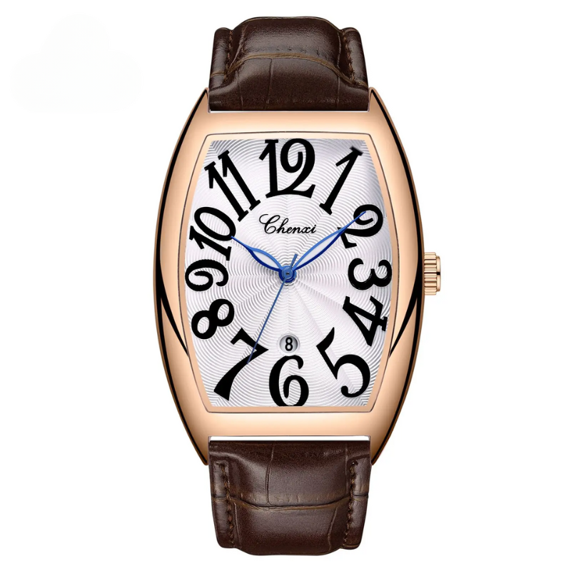 Simond – Stilvolle Uhr Mit Leder Armband