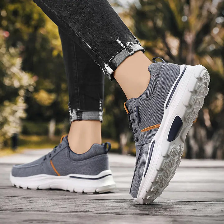 Keidean – Atmungsaktive Schnür-Turnschuhe Aus Canvas