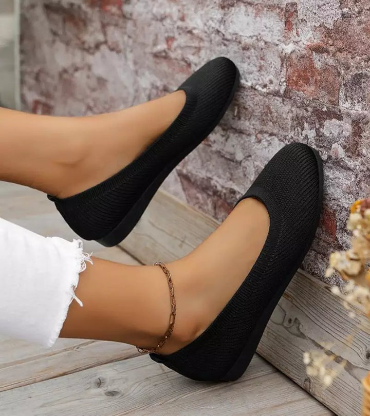 Alfia – Ultra Bequem Ballett Flach