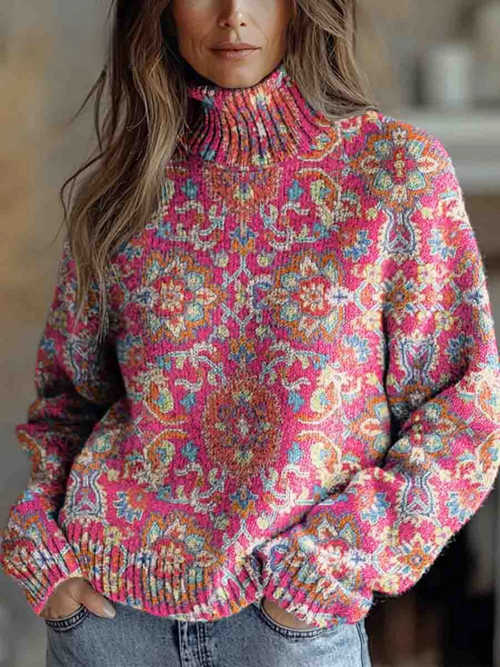 Miraen – Pullover mit langen Ärmeln und Rollkragen
