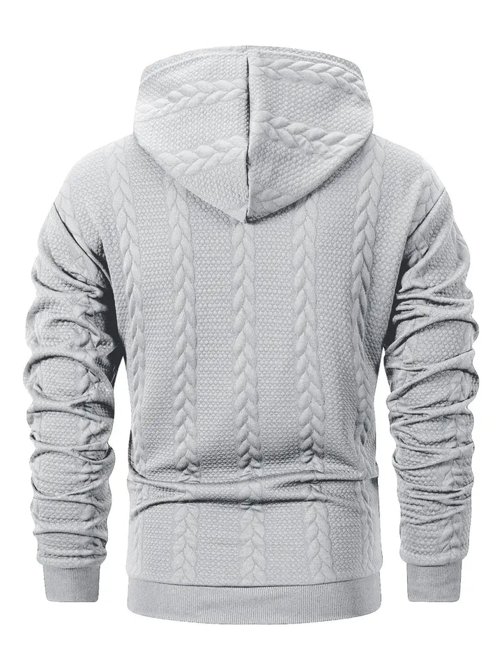 Connolly – Lässiger Strickpullover Mit Kapuze Und Fronttasche