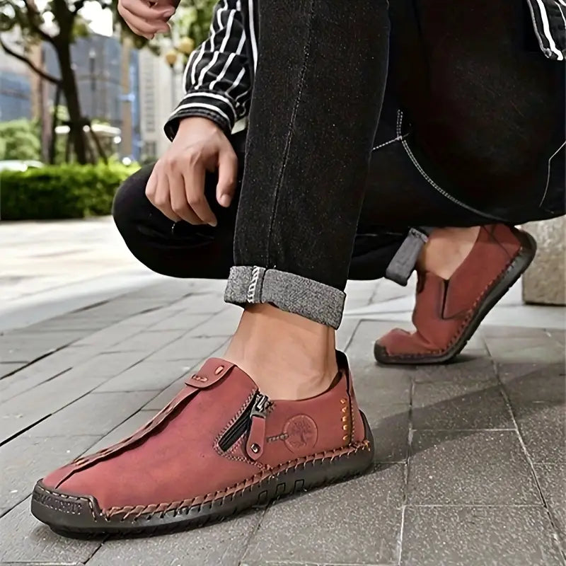 Joesph - Lederschuhe Mit Seitlichem Reißverschluss