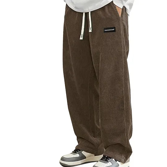 Warren – Hose Mit Weitem Bein, Kordelzug Und Taschen