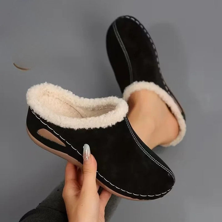 Lirona - Bequeme Slipper Mit Fleece Futter