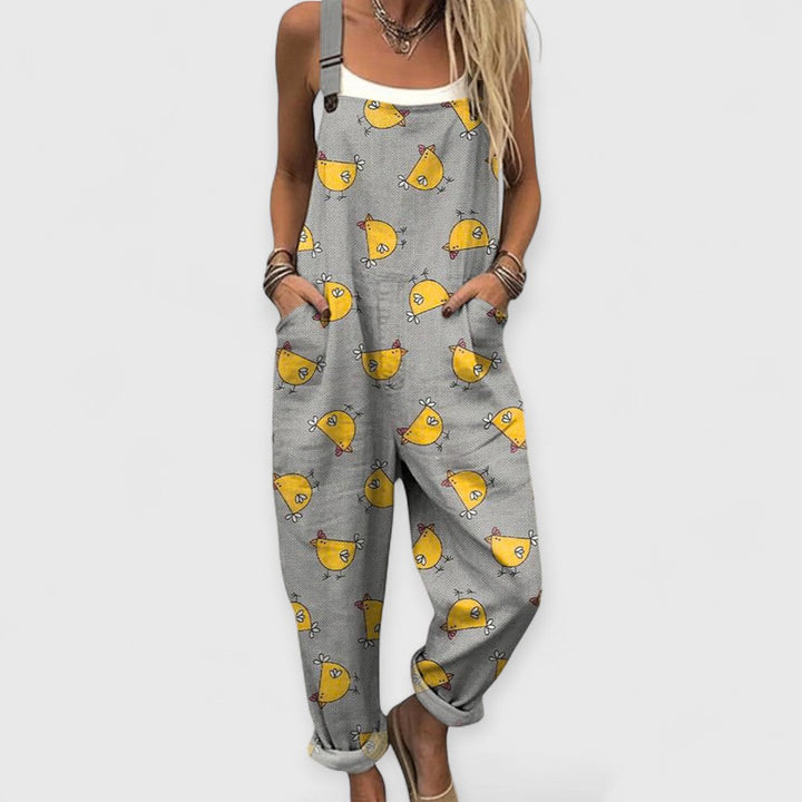 Althea – Breiter Vintage Overall Handgefertigt Für Einen Einzigartigen Stil