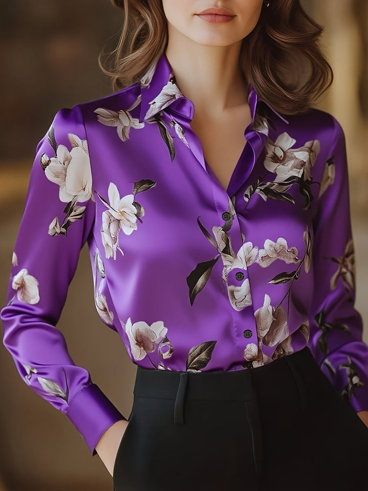 Majia – Elegantes Langarmhemd Mit Knöpfen