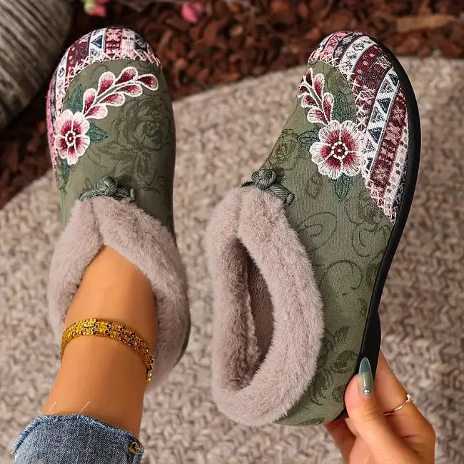 Dannelia – Bequeme Schuhe Aus Kunstfell