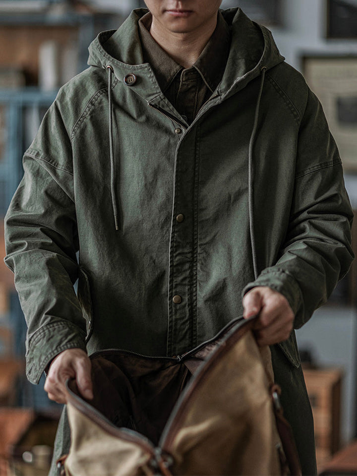 Engelbert – Winddichte Jacke Mit Kapuze Und Fischschwanz