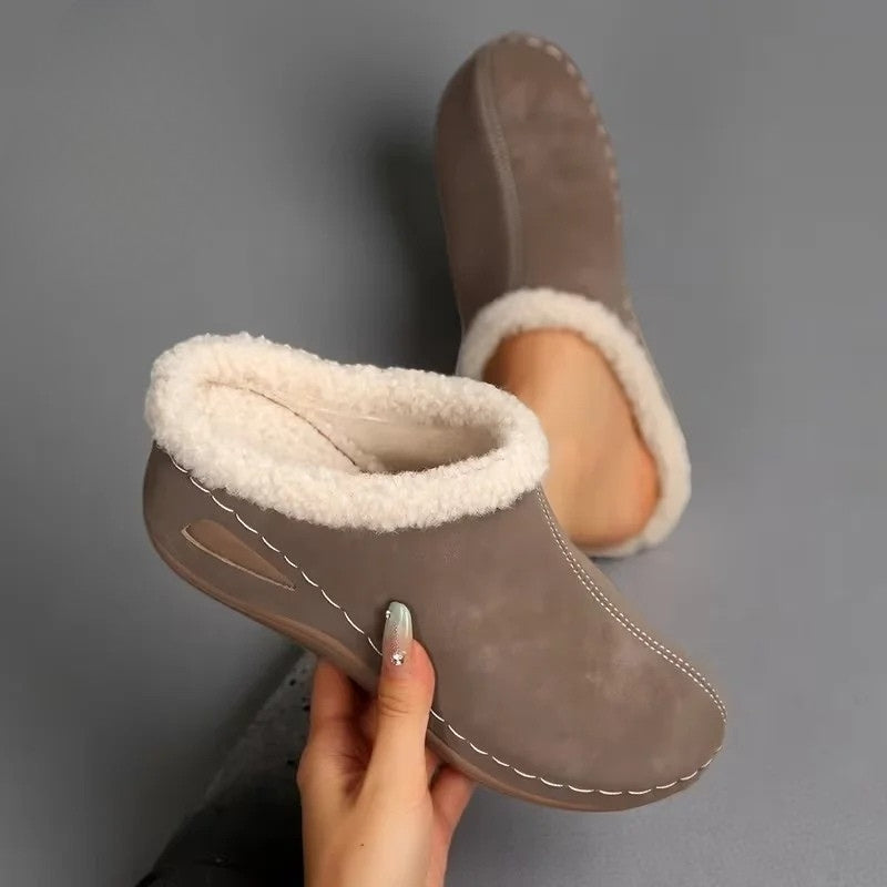 Lirona - Bequeme Slipper Mit Fleece Futter