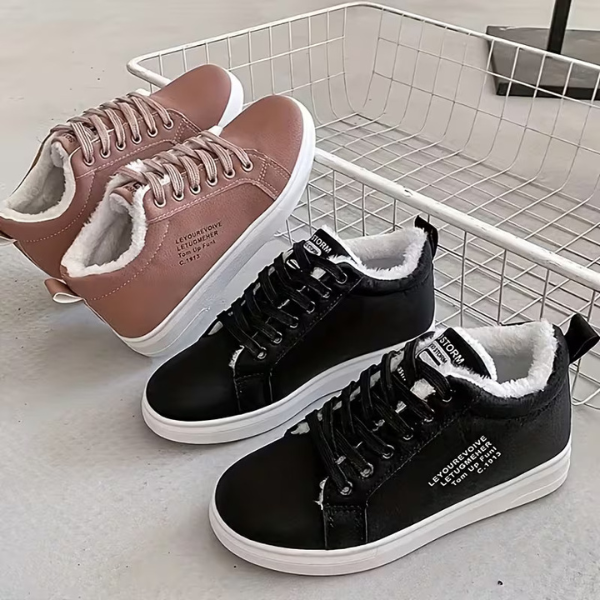 Arlena – Winter Schnürsneaker Mit Fellfutter