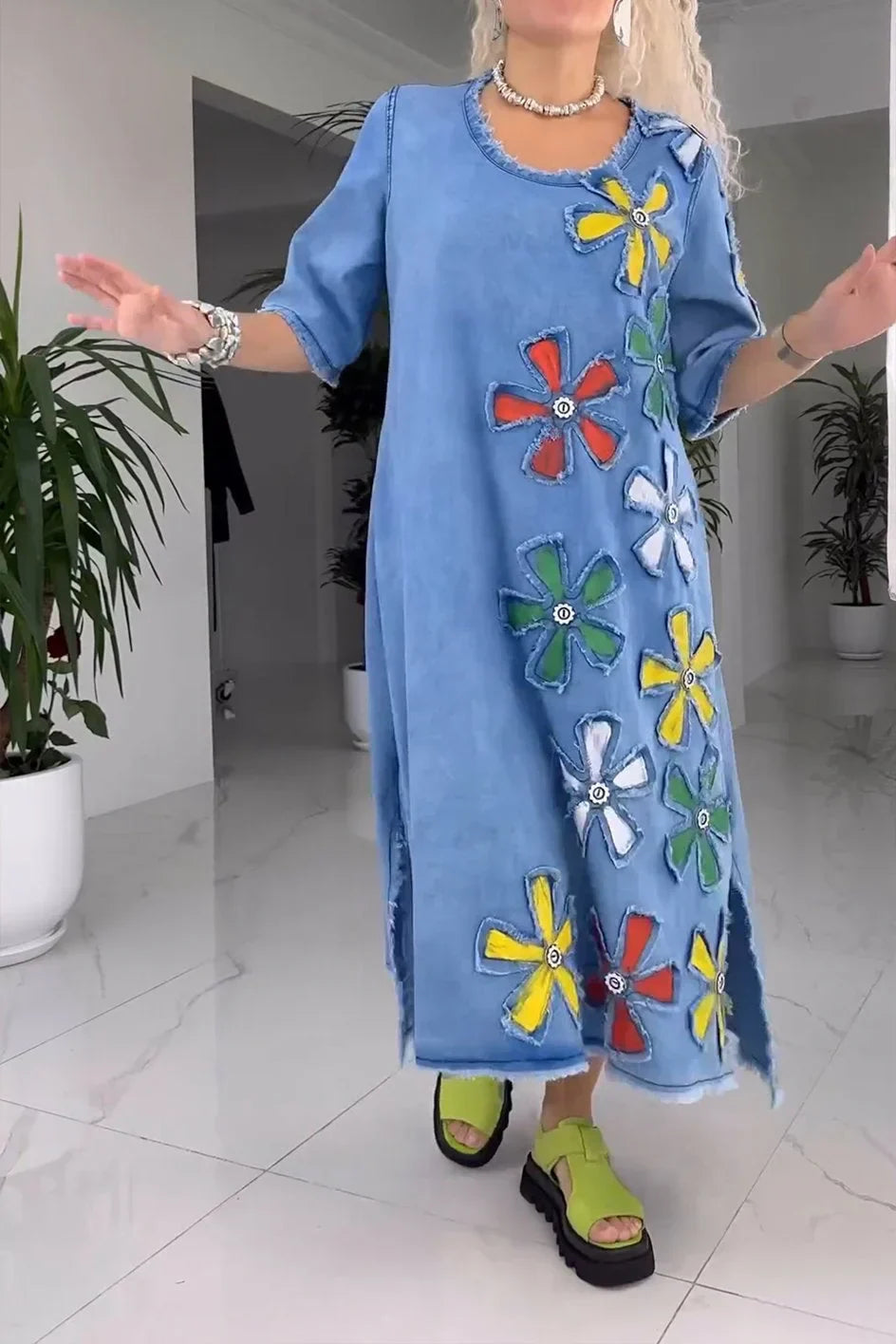 Jiella – Lässiges Kleid Mit Blumenmuster